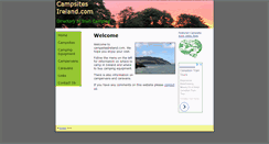 Desktop Screenshot of campsitesireland.com